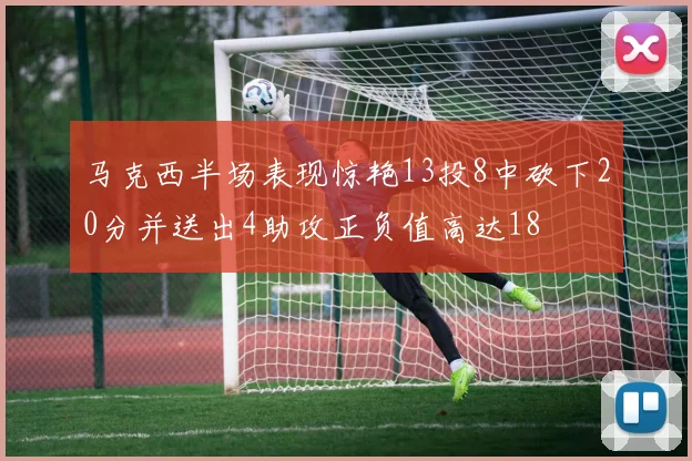 马克西半场表现惊艳13投8中砍下20分并送出4助攻正负值高达18